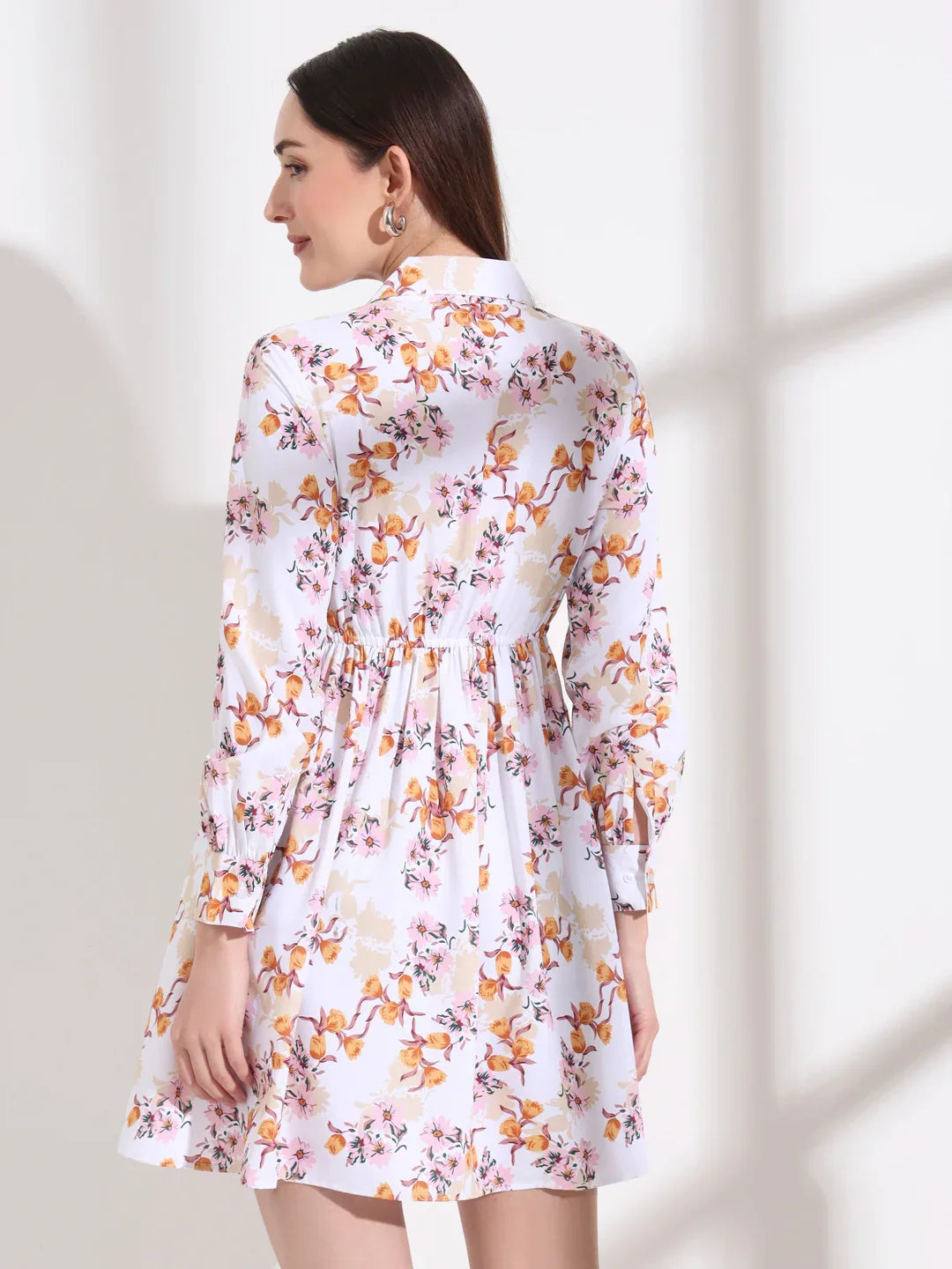 tailored fit and flare dress Tailored Fit And Flare Dress – Oyela main image 0