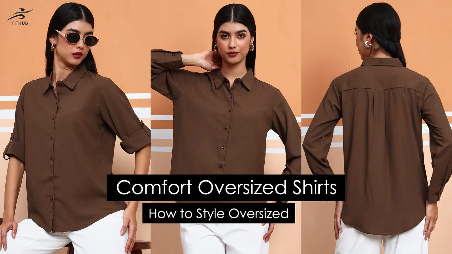 10 Cool Ways to Wear Oversized Shirts Without Looking Sloppy