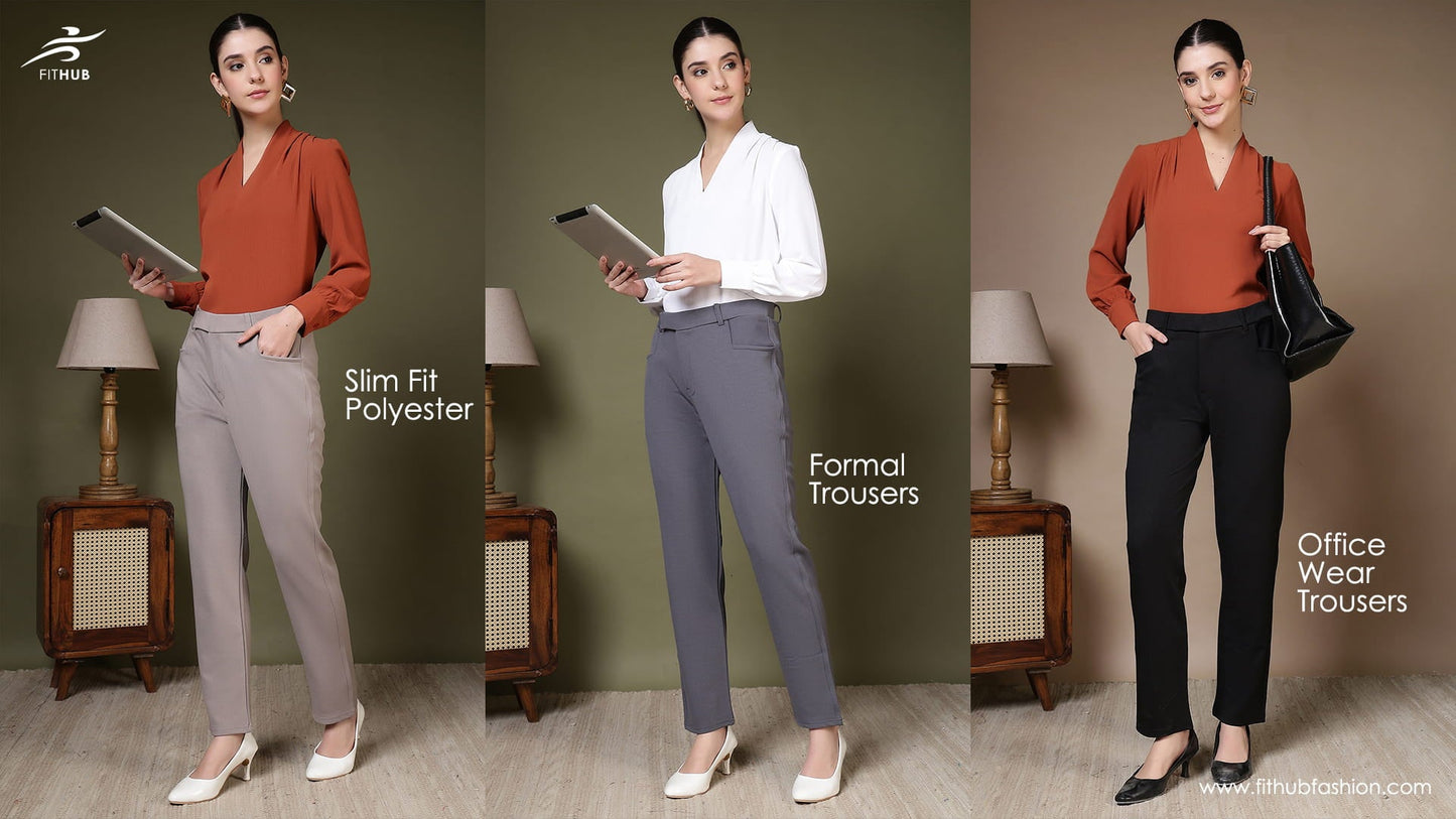 Trouser for office wear