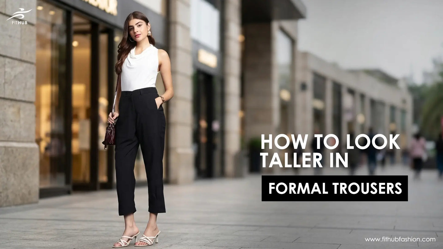 How to Look Taller in Formal Trousers