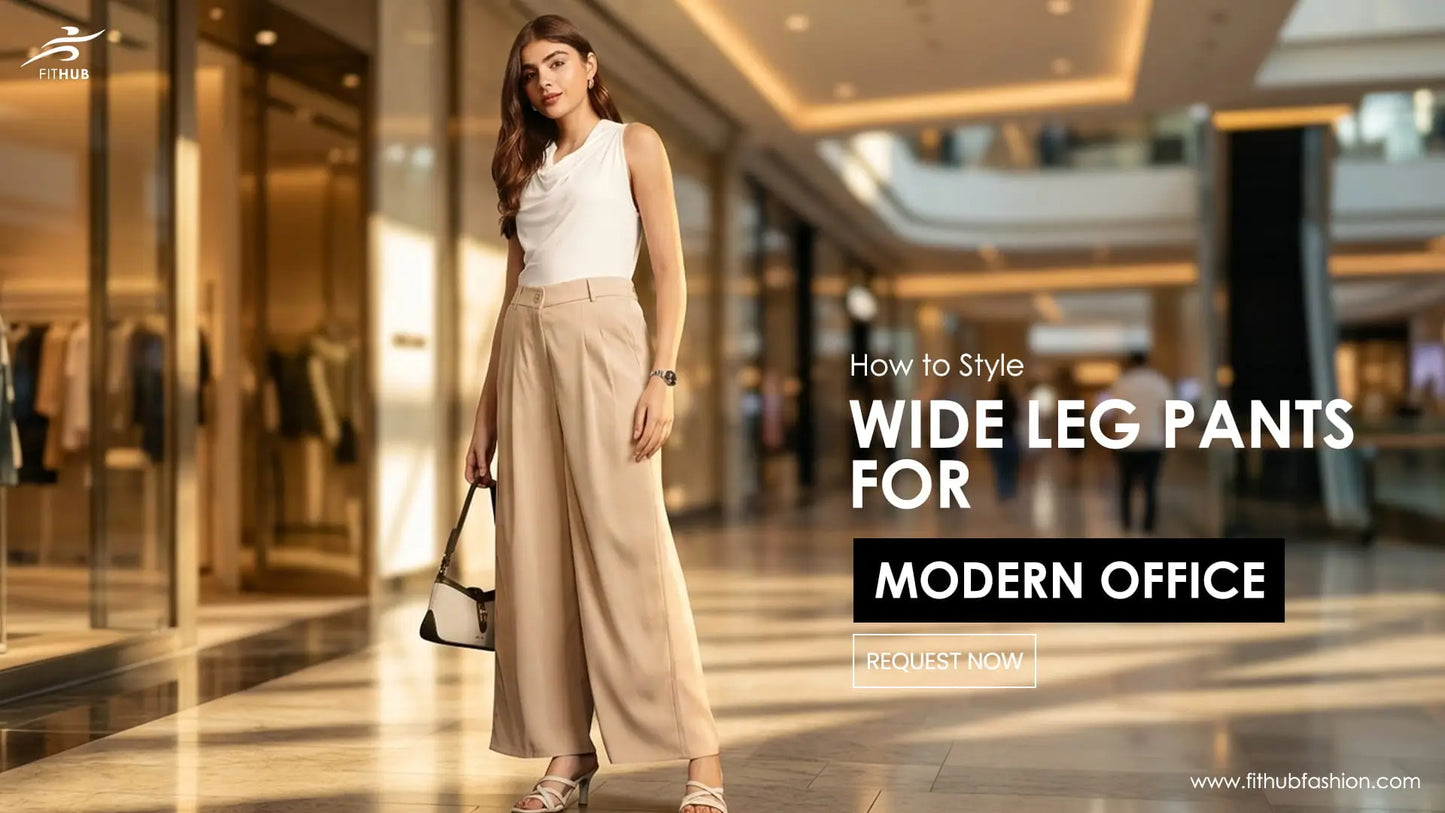 How to Style Wide Leg Pants for the Modern Office