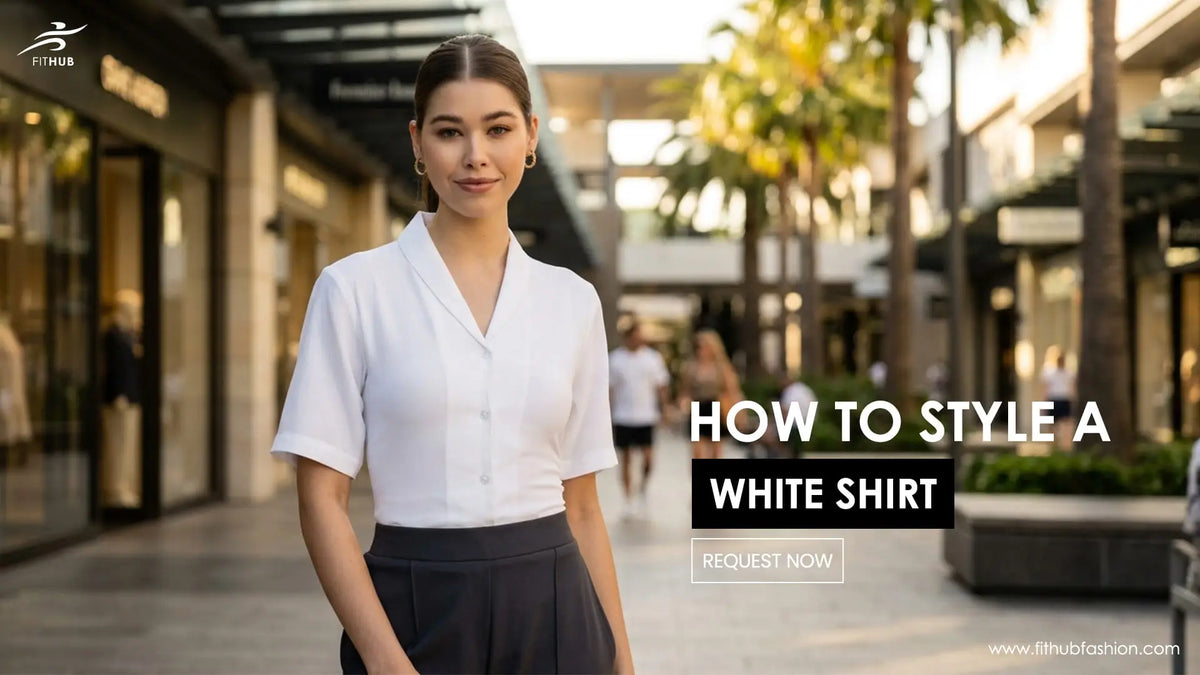 How to style a white shirt