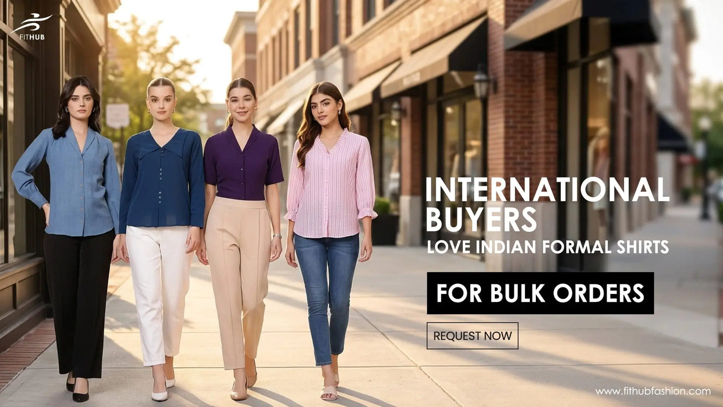 Why International Buyers Love Indian Formal Shirts for Bulk Orders