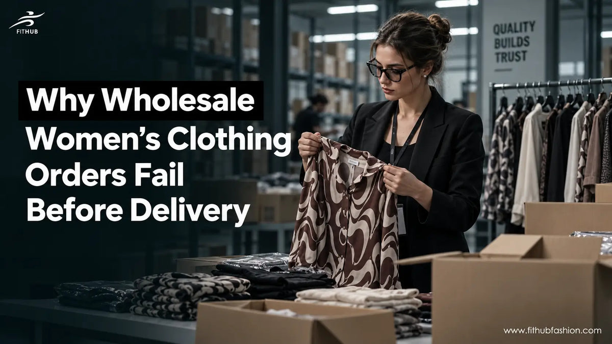 Why Wholesale Women’s Clothing Orders Fail Before Delivery